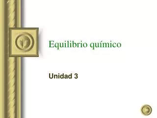 equilibrio qu mico