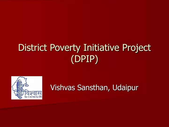 district poverty initiative project dpip