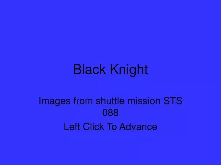 black knight