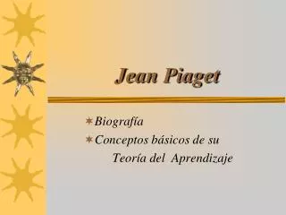jean piaget