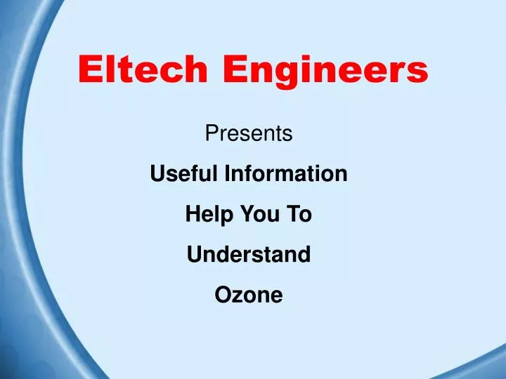 eltech engineers