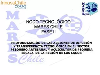 nodo tecnol gico mares chile fase ii