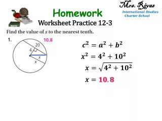 Worksheet Practice 12-3