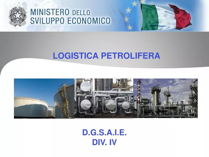 logistica petrolifera