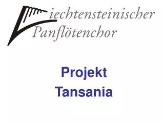 projekt tansania