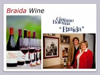 Braida Wine