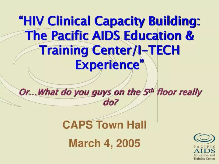 caps town hall march 4 2005