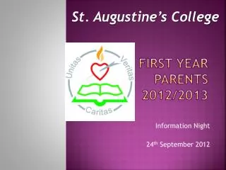 First Year Parents 2012/2013