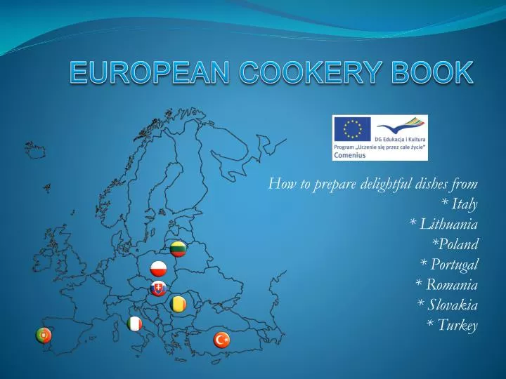 european cookery book