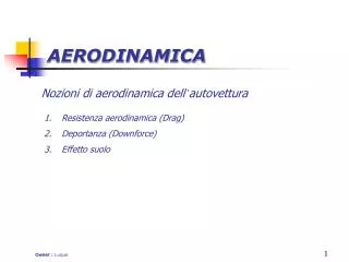 aerodinamica