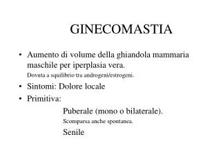 ginecomastia