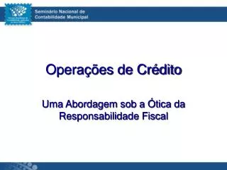 opera es de cr dito