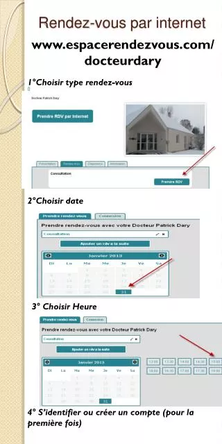 rendez vous par internet