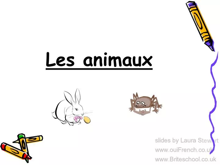 les animaux