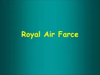 royal air farce