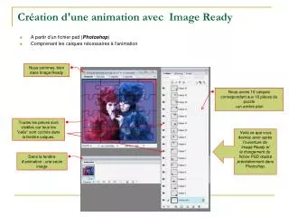 cr ation d une animation avec image ready