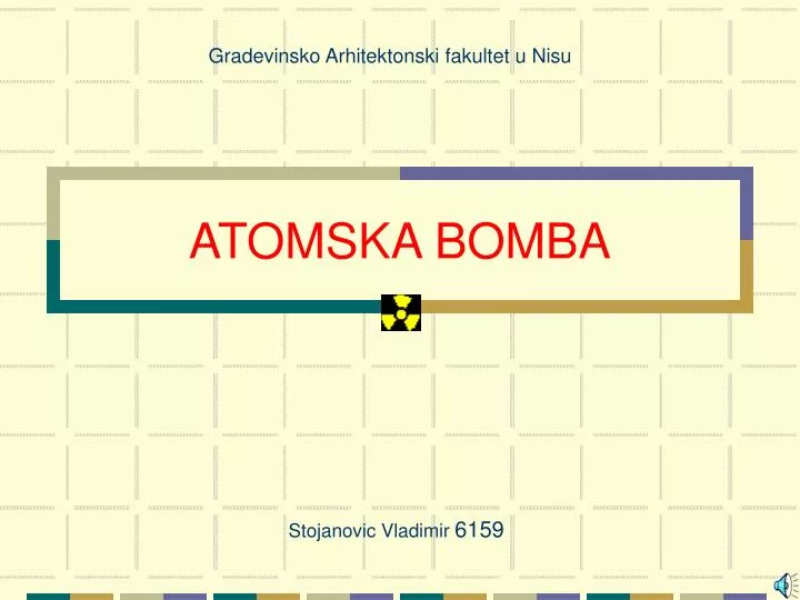 atomska bomba