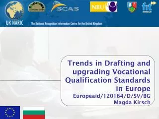 Trends in Drafting and upgrading Vocational Qualification Standards in Europe