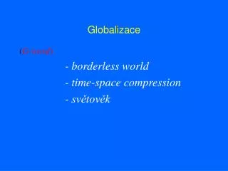 globalizace