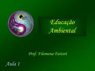 educa o ambiental