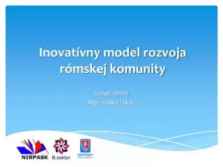 inovat vny model rozvoja r mskej komunity
