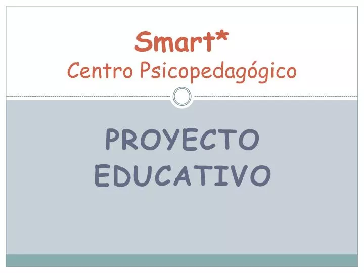 smart centro psicopedag gico