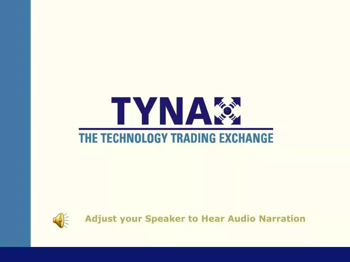 adjust your speaker to hear audio narration