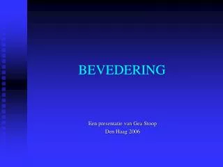 bevedering