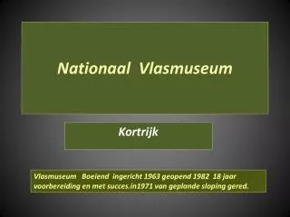 nationaal vlasmuseum
