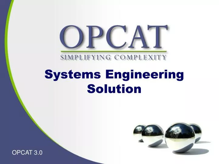 systems engineering solution