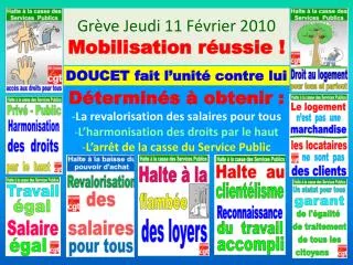 gr ve jeudi 11 f vrier 2010 mobilisation r ussie