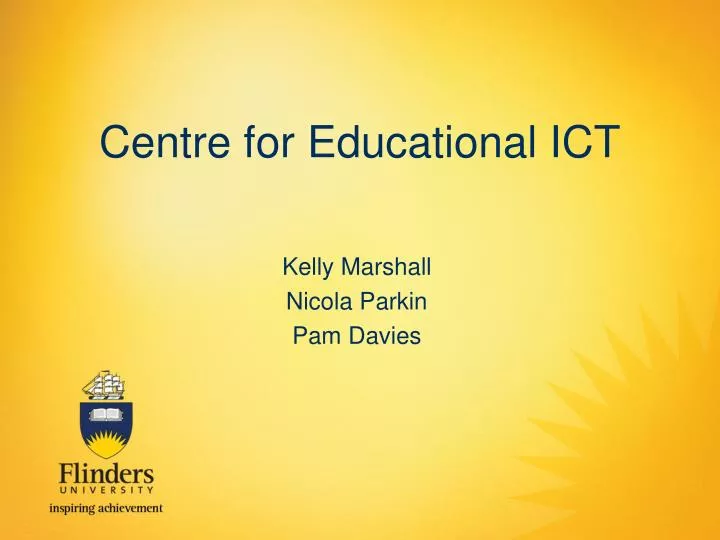 centre for educational ict