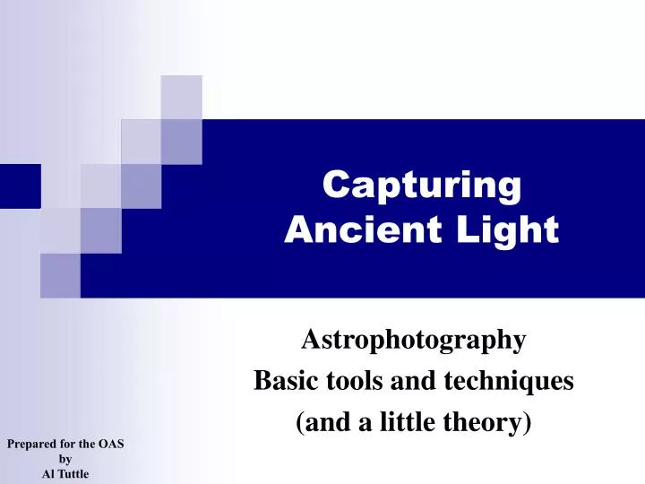 capturing ancient light