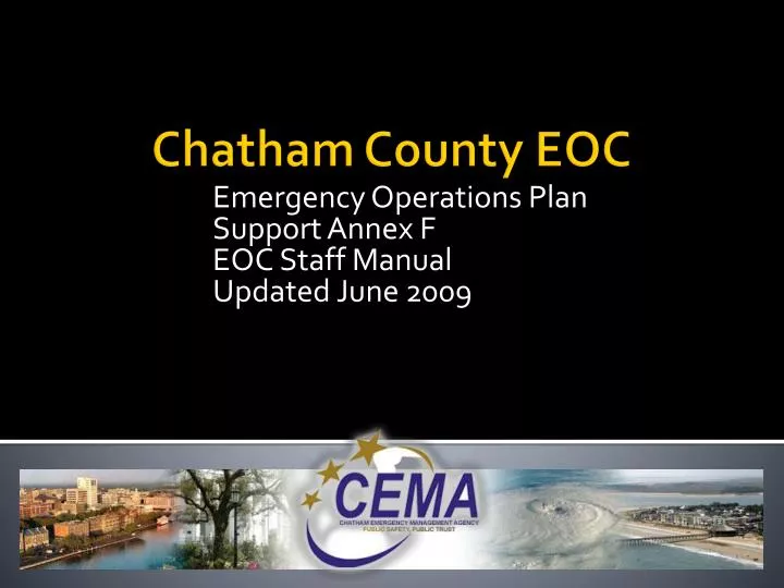 emergency operations plan support annex f eoc staff manual updated june 2009