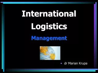 International Logistics Management