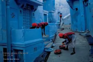 From Mr. Steve McCurry