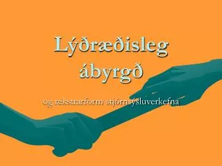 l r isleg byrg