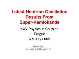 Latest Neutrino Oscillation Results From Super-Kamiokande