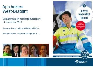 apothekers west brabant