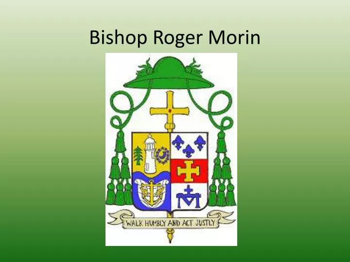 bishop roger morin