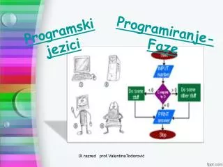 programiranje faze