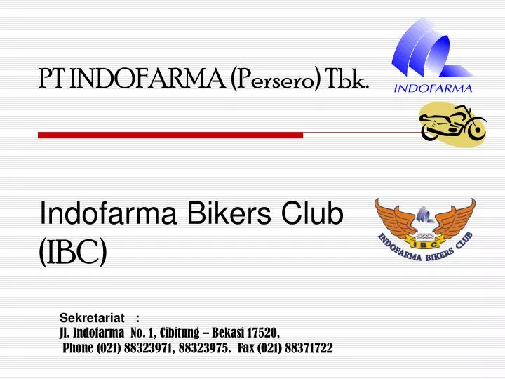 indofarma bikers club ibc