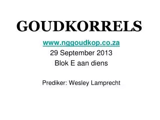 goudkorrels