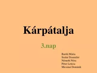 k rp talja