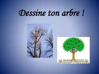 dessine ton arbre
