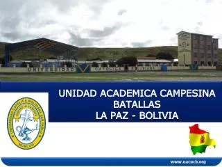 unidad academica campesina batallas la paz bolivia