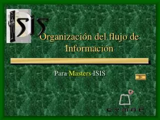 organizaci n del flujo de informaci n