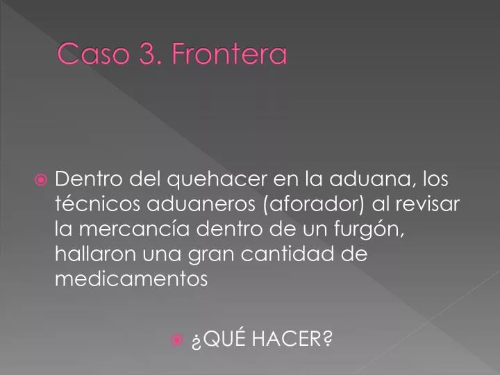 caso 3 frontera