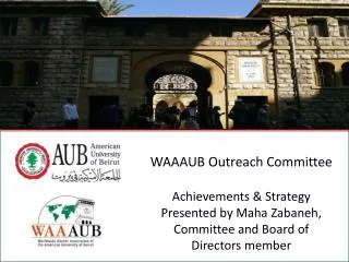 WAAAUB Outreach Committee