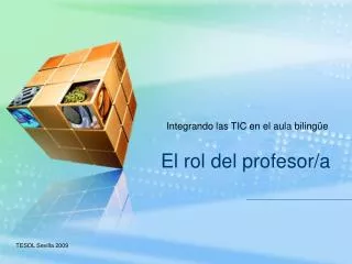 integrando las tic en el aula biling e